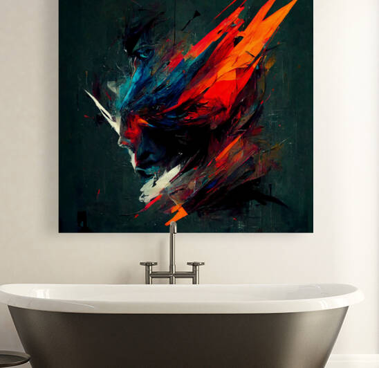 Abstract wall art   by Goldfishwallart