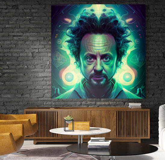 Giorgio Tsoukalos by Goldfishwallart