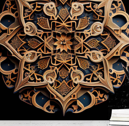 Wall art islamic  by Goldfishwallart