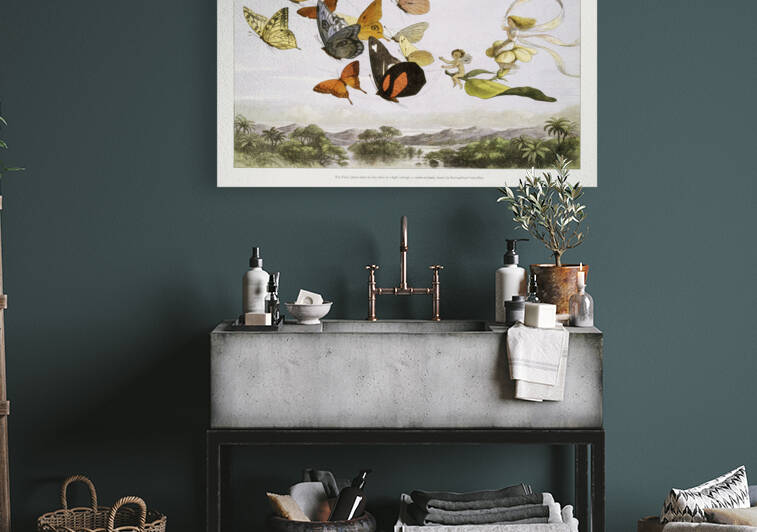 The Fairy Queen Takes an Airy Drive in a Light Carriage a Twelve–in–hand 1870 by Goldfishwallart