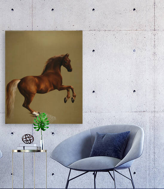 Whistlejacket by George Stubbs by Goldfishwallart