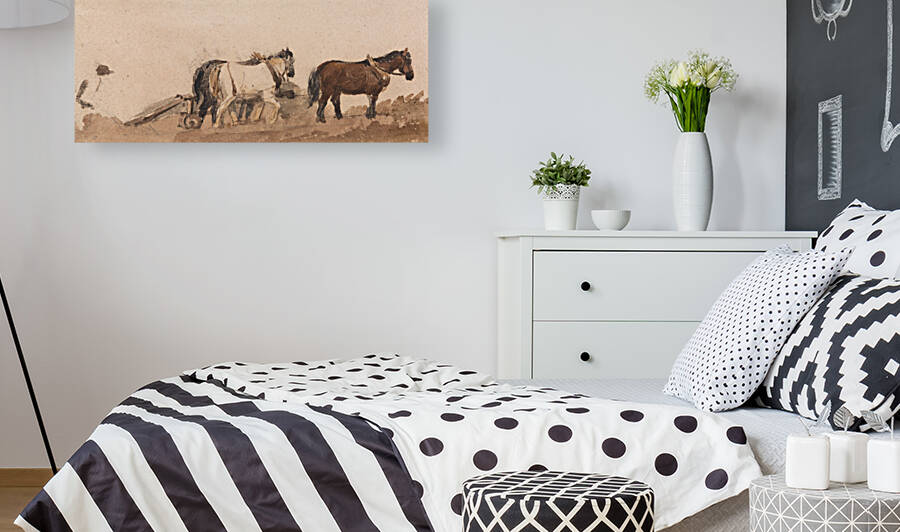 Plough Horses by Peter DeWint    by Goldfishwallart