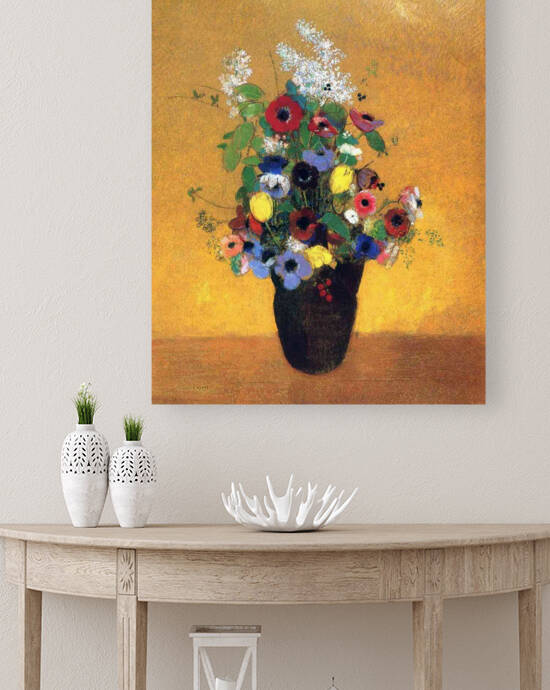  Bouquet of flowers Painting by Goldfishwallart