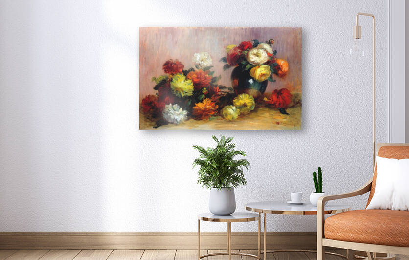 Bouquets flowers  by Goldfishwallart