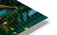 Matrix hacker cat cyberpunk  HD Metal print