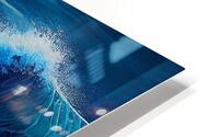Blue Ocean Waves HD Metal print
