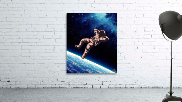 Astronaut Wall Preview