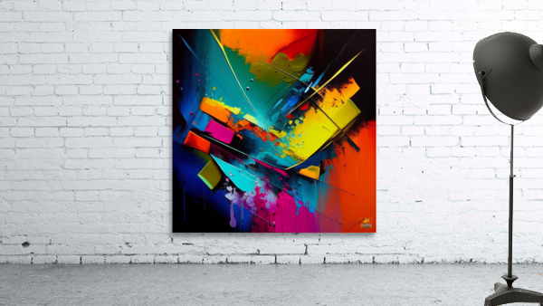 Lost Abstract  wall art   Wall Preview