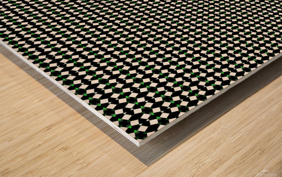 Pattern 500 by Kristalin Davis 1 Wood print