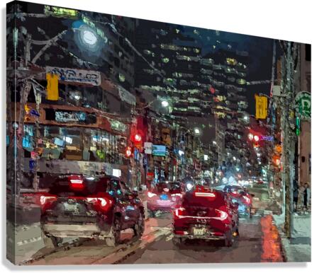 Night Canvas Print