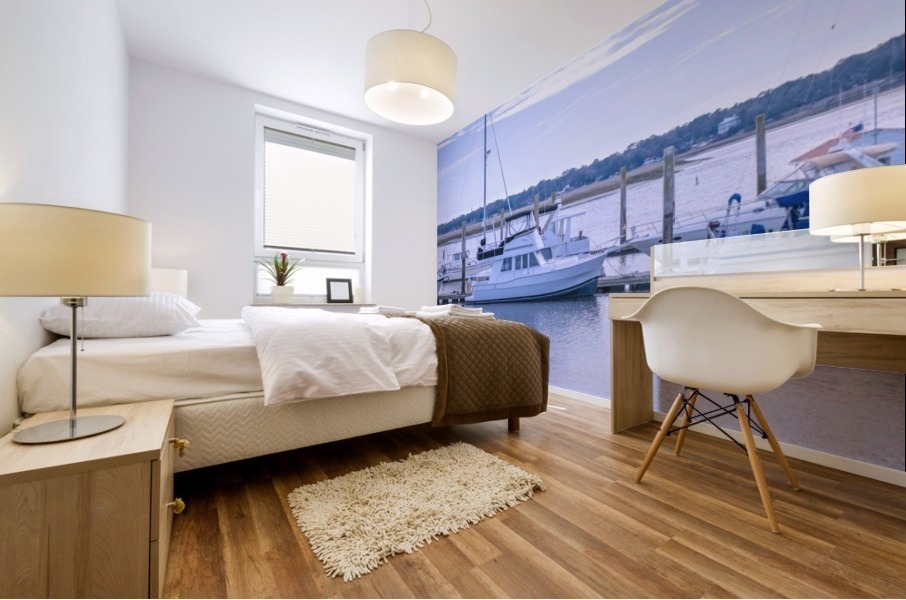 At Harris C Chember Mural print