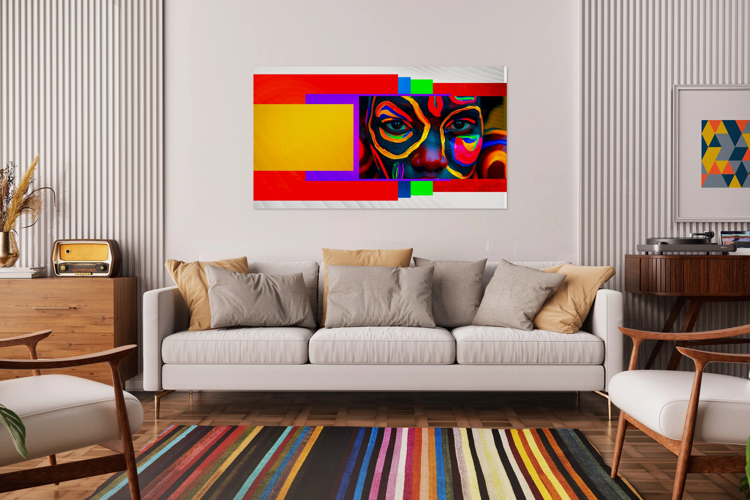 Vibrant Soul Painted Dream