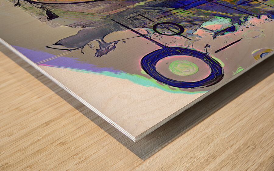 I am. DKMedia Wood print