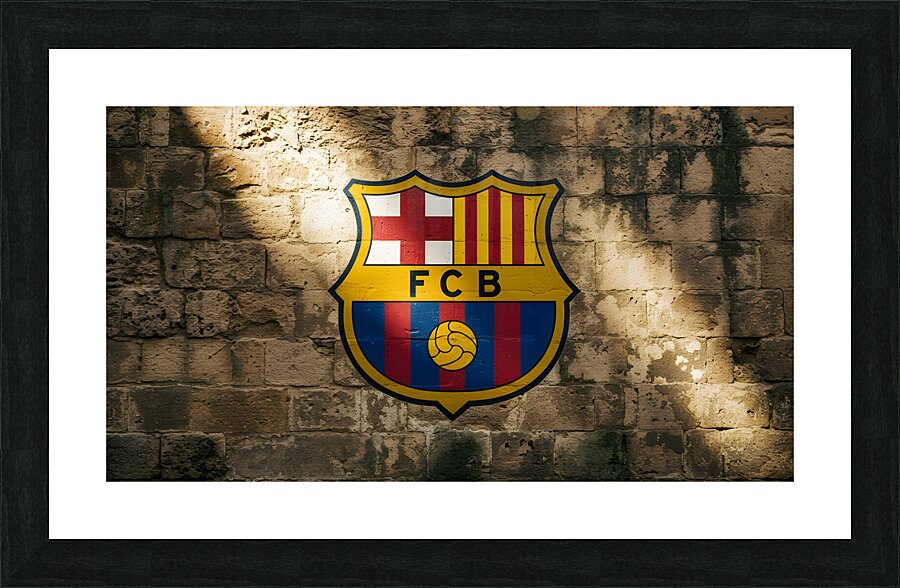 barcelona Picture Frame print