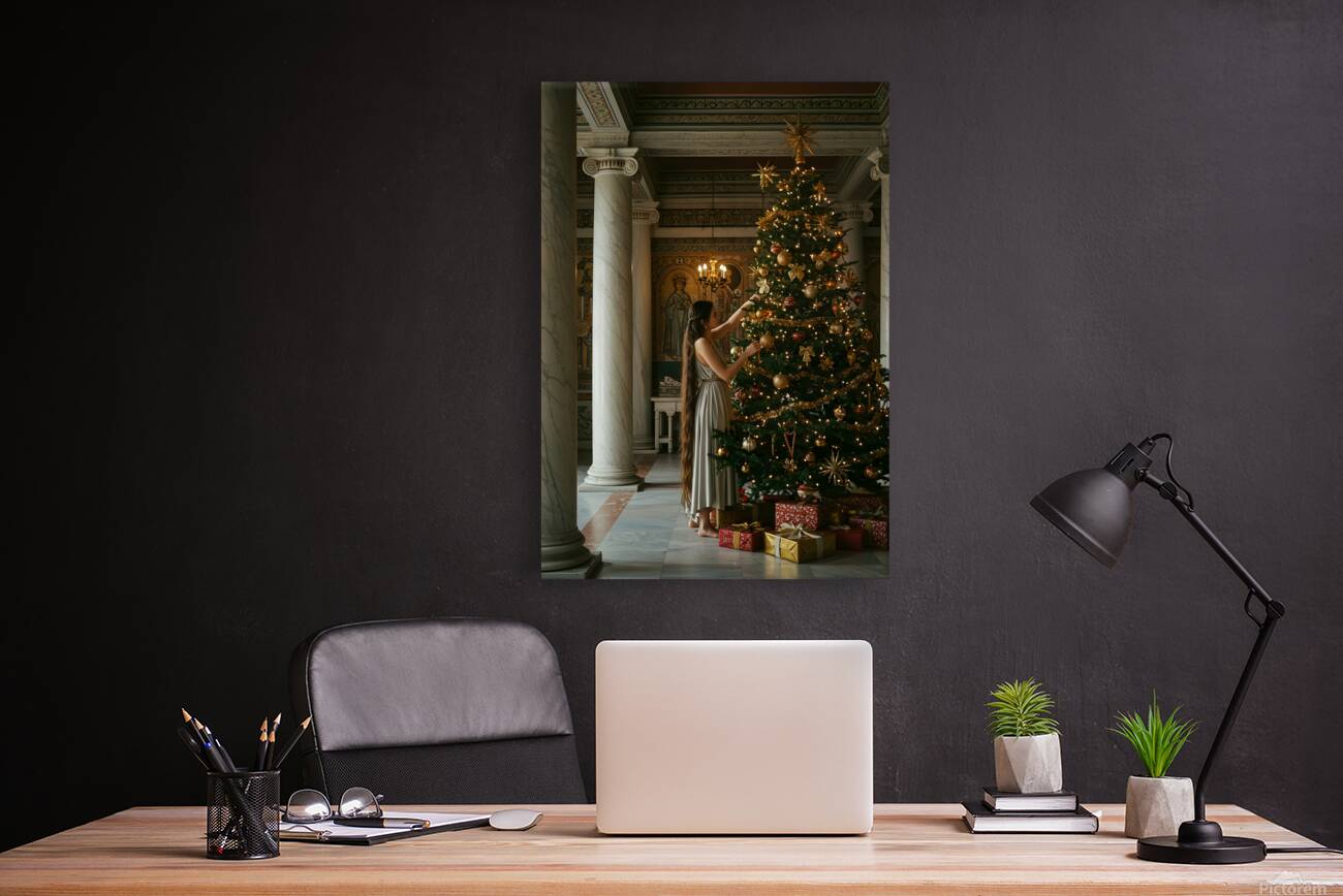 Christmas Girl Reproduction