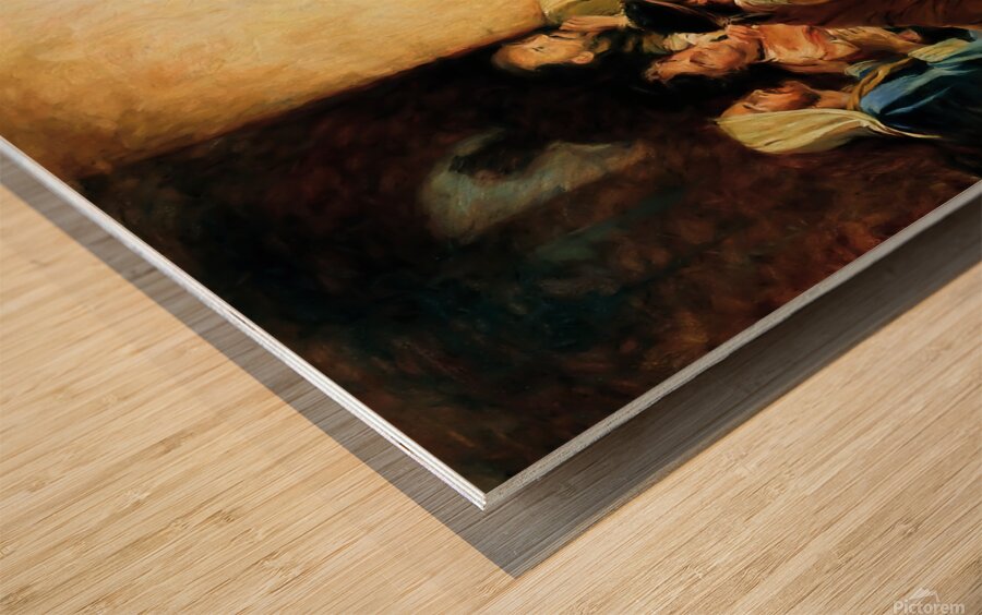 Last Supper Wood print