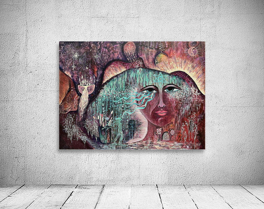 Mystic in the Matrix Wall Preview