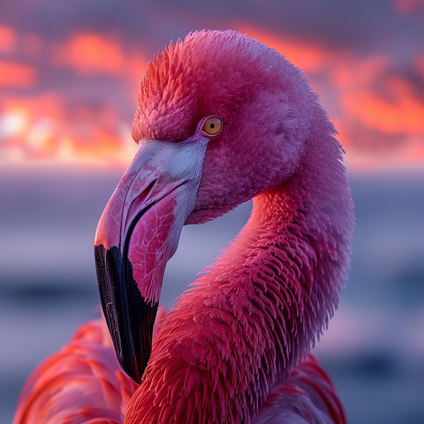 Tropical Flamingo Digital Download
