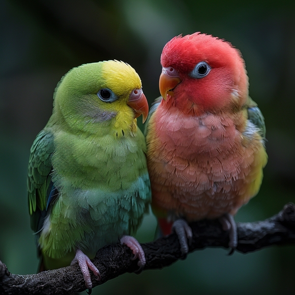 Serene Lovebird Digital Download
