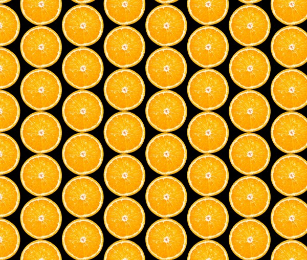 Orange Fruit Pattern Digital Download