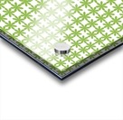 Green Flower Seamless Pattern Artwork Acrylic print