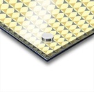 Yellow _ Grey Seamless Pattern Art Acrylic print