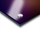 Purple Gradient Background Acrylic print