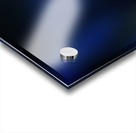 Blue Blurred Gradient Background Acrylic print