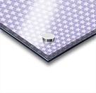 Purple Star Pattern Acrylic print