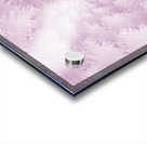 Pink Snowflakes Forest Acrylic print