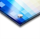 BLUISH MOSAIC PATTERN Acrylic print