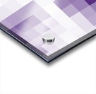 PURPLE MOSAIC PATTERN Acrylic print
