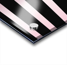 PINK GRADIENT STRIPE Acrylic print