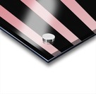 RED PASTEL STRIPE Acrylic print