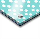 MINT Polka Dots Acrylic print