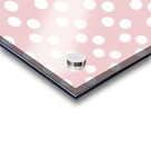 BISQUE Polka Dots Acrylic print