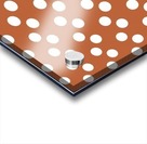 COPPER Polka Dots Acrylic print
