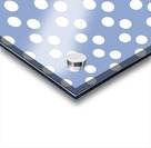 Serenity Polka Dots Acrylic print