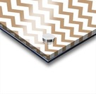 HAZELNUT CHEVRON Acrylic print