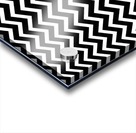 BLACK CHEVRON Acrylic print