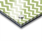 OLIVE CHEVRON Acrylic print