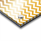 CITRINE CHEVRON Acrylic print