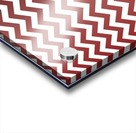 GARNET CHEVRON Acrylic print