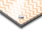 ORANGE CHEVRON Acrylic print