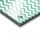 JADE CHEVRON Acrylic print