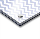 LAVENDER CHEVRON Acrylic print