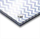 VIOLET PASTEL CHEVRON Acrylic print