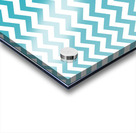 WATER COLOR CHEVRON Acrylic print