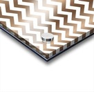 ZEBRA WOOD CHEVRON Acrylic print