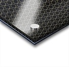 Black Honeycomb Acrylic print